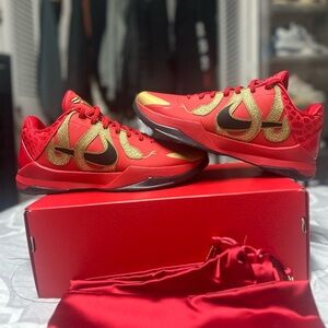 Size 9 - Nike Kobe 5 Protro Year Of The Mamba University Red NEW (SHIPS FAST)